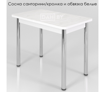 Стол кухонный с обвязкой верх пластик (выбор дизайна), столешница 26 мм