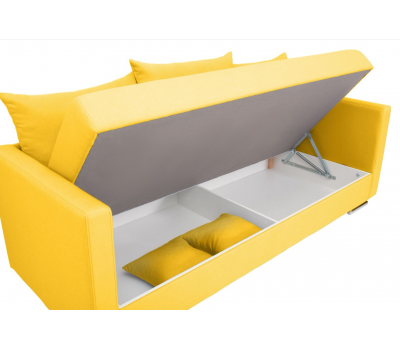 Тахта диван Эллада мод. 2, размер 224х93х88 см, без механизма трансформации, под заказ, большой выбор обивочного материала