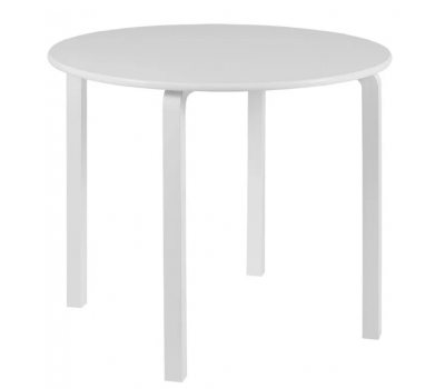 Стол кухонный Мун, D90 см, столешница МДФ, выбор цвета (венге, белый, чёрный)