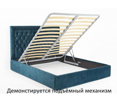 Кровать Афина мод. 1 под заказ (с подъёмным механизмом или без), под заказ, под матрас 160х200 см