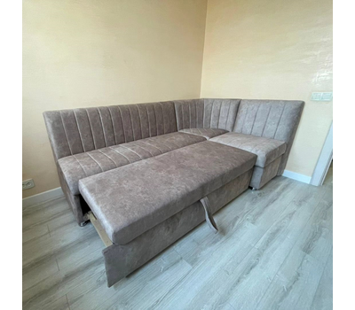 Кухонный уголок со спальным местом Джаз СП (под заказ, угол "Г" или "7", 130х205 см, можно изменить размеры)