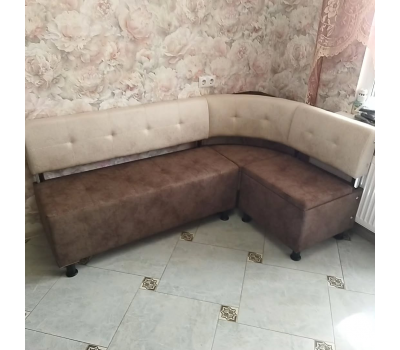 Кухонный уголок со спальным местом Уют СП, под заказ, выбор обивки, угол "Г" или "7"