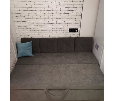 ПОД ЗАКАЗ Кухонная скамья полуугловая со спальным местом Муви СП (под заказ, выбор размера и обивочного материала)