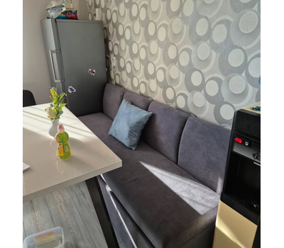 ПОД ЗАКАЗ Кухонная скамья полуугловая со спальным местом Муви СП (под заказ, выбор размера и обивочного материала)