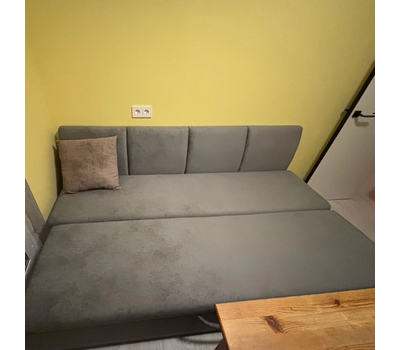 ПОД ЗАКАЗ Кухонная скамья полуугловая со спальным местом Муви СП (под заказ, выбор размера и обивочного материала)