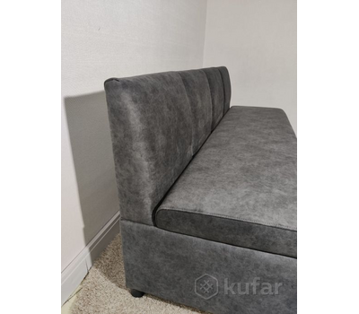 ПОД ЗАКАЗ Кухонная скамья полуугловая со спальным местом Муви СП (под заказ, выбор размера и обивочного материала)