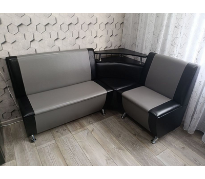 ПОД ЗАКАЗ! Кухонный уголок Японец (угол "Г" правый или "7" левый) / выбор обивки / размер только стандартный