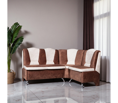 ПОД ЗАКАЗ! Кухонный уголок Ладога 5 (угол "Г" правый или "7" левый) / выбор обивки / размер только стандарнтный