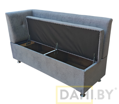 ПОД ЗАКАЗ! Скамья кухонная прямая Смайл, изготовление под заказ, выбор длины и обивки