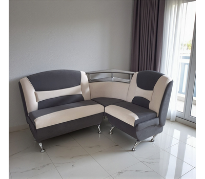 ПОД ЗАКАЗ! Кухонный уголок Нарцисс плюс (угол "Г" правый или "7" левый) / выбор обивки / размер только стандартный