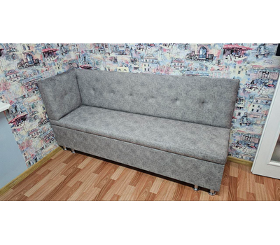 ПОД ЗАКАЗ! Кухонный уголок со спальным местом Смайл СП, угол "Г" или "7" , выбор обивки, можно изменить длину