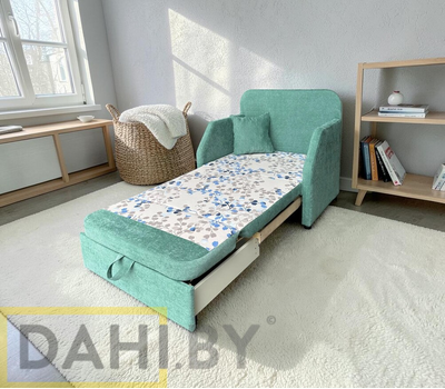 ПОД ЗАКАЗ Тахта прямая Кейт 800, размер 90х75 см (выбор обивки, размер только стандарт)