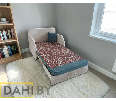ПОД ЗАКАЗ Тахта прямая Кейт 110х75 см (выбор обивки, размер только стандарт)