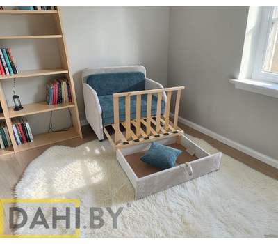 ПОД ЗАКАЗ Тахта прямая Кейт 110х75 см (выбор обивки, размер только стандарт)