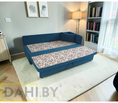 ПОД ЗАКАЗ Тахта угловая Вика - 3 Новая, 213х80 см / ППУ / выбор обивки