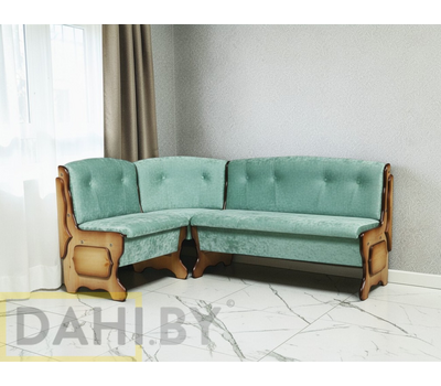 ПОД ЗАКАЗ! Кухонный уголок Ладога 2 (сборка на любую сторону) / выбор обивки / размер только стандартный