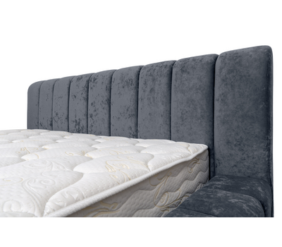 Кровать Афина мод.4 с подъёмным механизмом, без матраса, под матрас 160х200 см, выбор обивочного материала