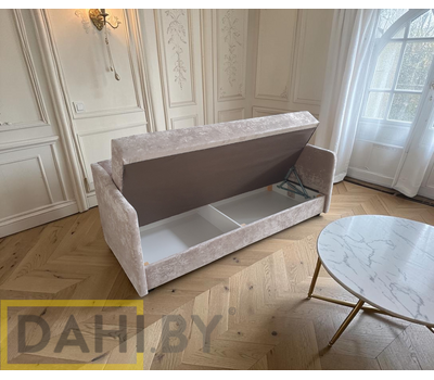 Тахта Джек - 2 с подъёмным механизмом, 202х82 см / независимый пружинный блок / выбор обивки