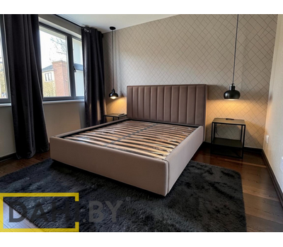 Кровать Вертикаль с подъёмным механизмом, без матраса, под матрас 160х200 см, большой выбор обивочных материалов