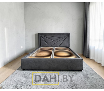 Кровать Мадрид с подъёмным механизмом, без матраса, под матрас 160х200 см, большой выбор обивочных материалов