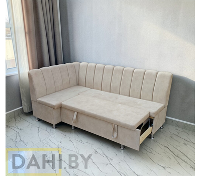 ПОД ЗАКАЗ! Кухонный уголок со спальным местом Марсель СП (выбор обивки, размеров, расположения угла)