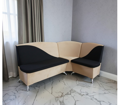 ПОД ЗАКАЗ! Кухонный уголок Оскар 3 (угол "Г" правый или "7" левый), изготовление под заказ, выбор обивки и размеров