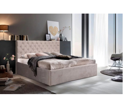 Кровать Ирма с подъёмным механизмом, без матраса (под заказ, под матрас 120х200 см, металлическое основание с подъёмным механизмом)