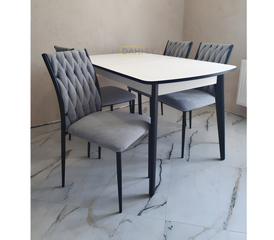 Стул кухонный SM 07, под заказ, выбор цвета каркаса и обивки