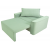 Кресло-кровать Клио, ППУ, размер 139х99 см, под заказ, выбор цвета