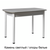 Стол кухонный раздвижной ВВР ЛДСП / ВЫБОР ЦВЕТА / РАЗМЕР 110(150)х70